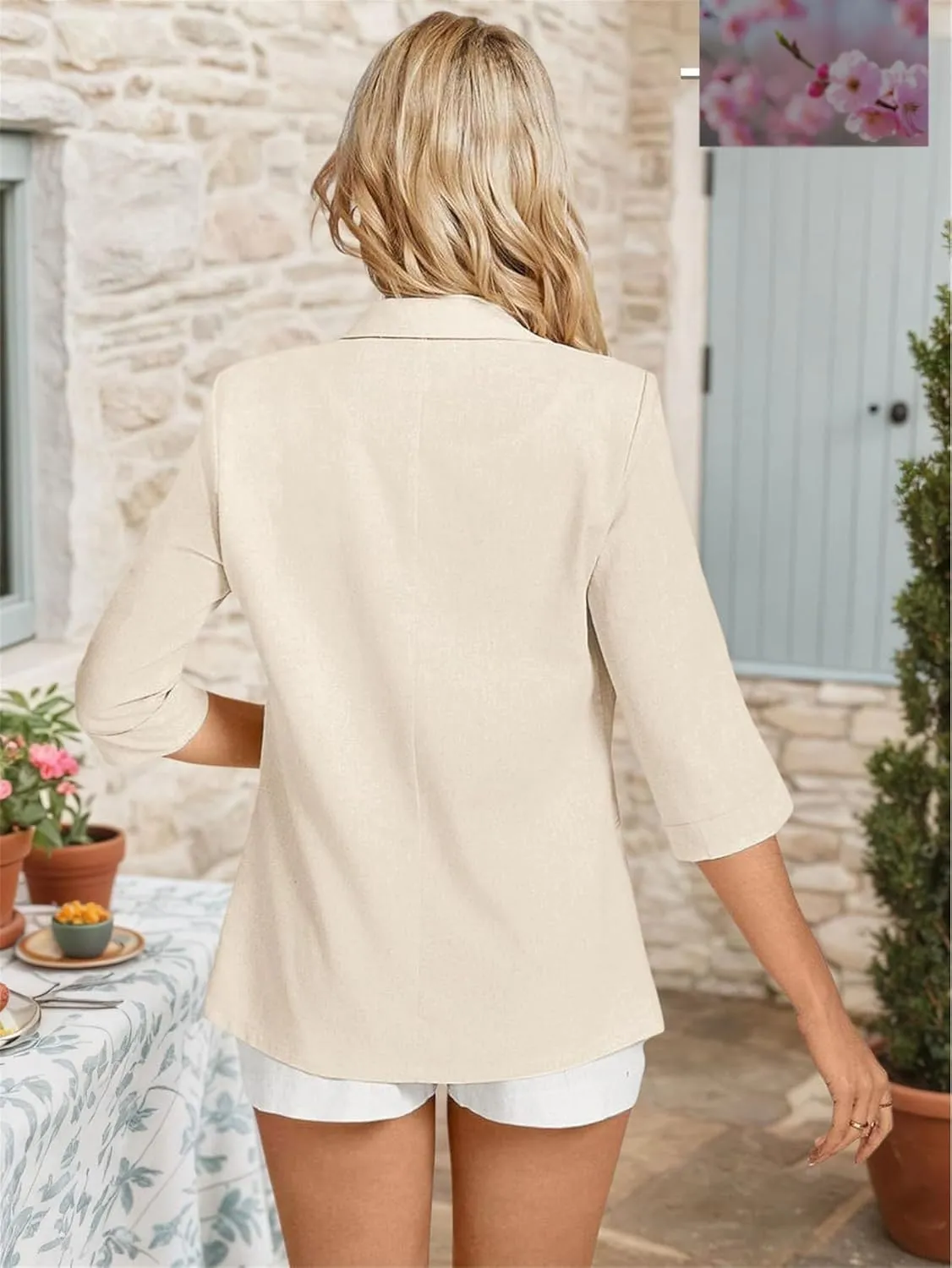 Summer Blazers for Women Lightweight, Business Casual Dressy Long Sleeve Jackets Lightweight Blazer Spring Summer Cardigan
