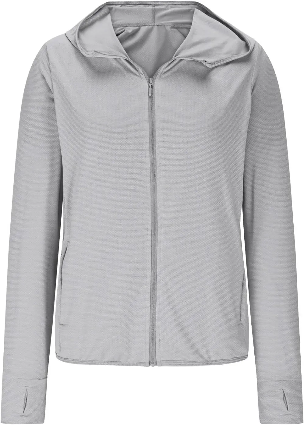 Sun Shirt for Women UV Protection Hoodie Jacket Long Sleeve Hiking Running Athletic Shirt UPF 50  Sun Protection Tops