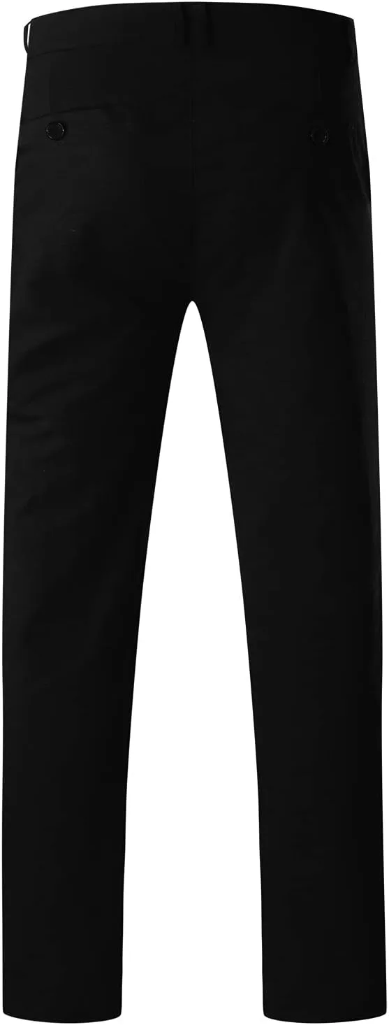 Sweatpants for Men High Street Fashion Leisure Loose Sports Running Solid Color Lace Up Pants Straight Leg Joggers
