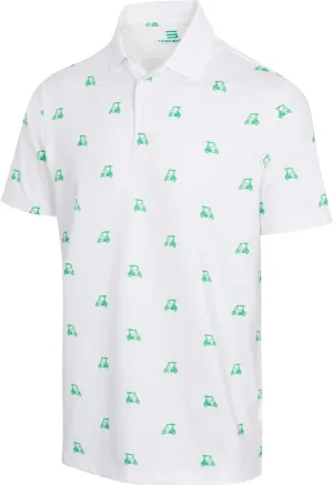 Three Sixty Six Quick Dry Golf Shirts for Men - Moisture Wicking Short-Sleeve Casual Polo Shirt