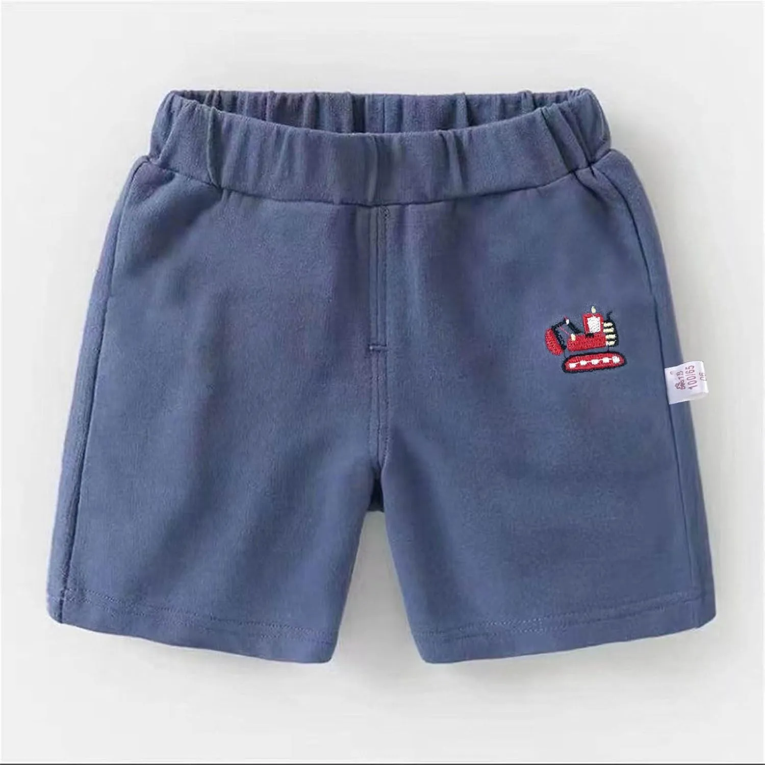 Toddler Boys Jogger Shorts Summer Athletic Short Sweat Pants Cute Dinosaur Printed Pull on Shorts for Boy Girl
