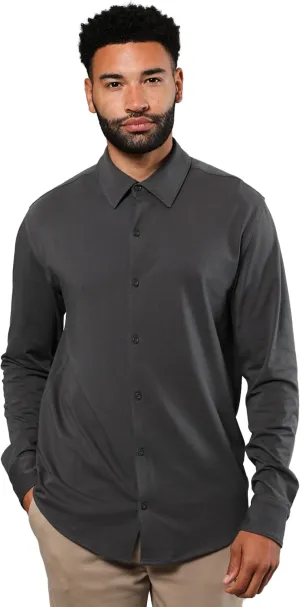 True Classic Men’s Long Sleeve Button Down Shirt - Casual Dress Shirts for Men, Quick Dry