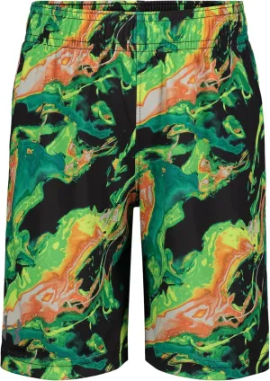 Under Armour Boys' Printed Boost Short, Elastic Waistband