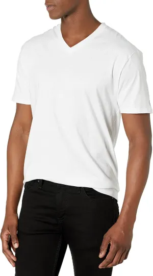 Volcom Men's Heather Modern Fit Short Sleeve V-Neck T-Shirt