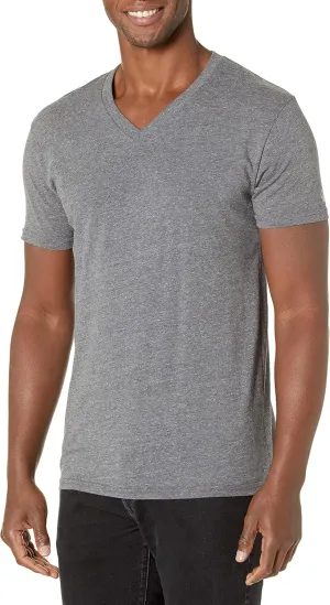 Volcom Men's Heather Modern Fit Short Sleeve V-Neck T-Shirt
