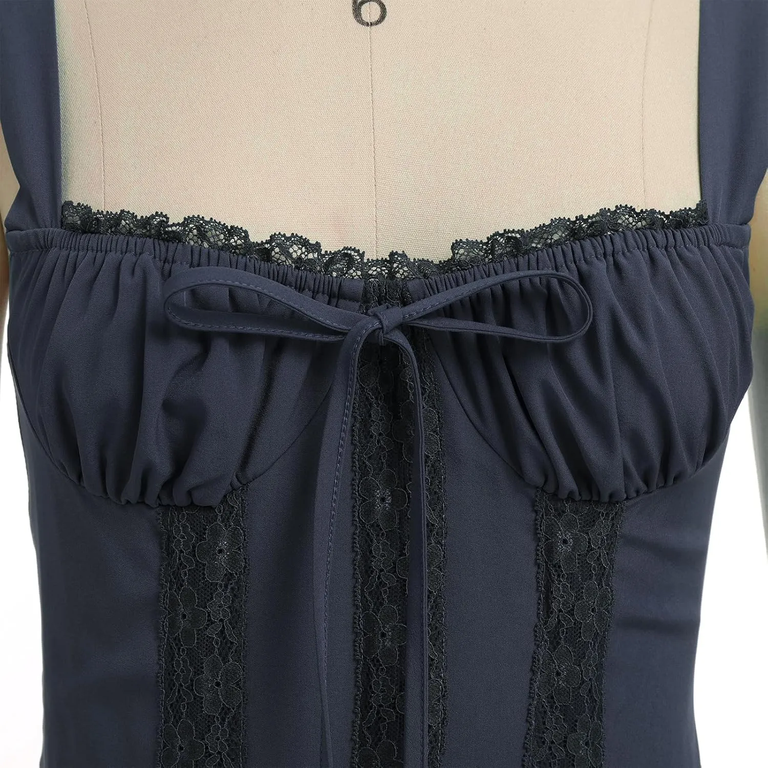 Women Corset Dress Floral Mini Dress Sexy Spaghetti Straps Low Cut Lace Short Dress Ruffle Summer Bustier Sundress