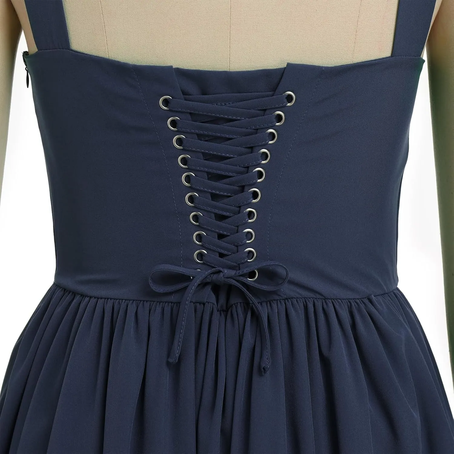 Women Corset Dress Floral Mini Dress Sexy Spaghetti Straps Low Cut Lace Short Dress Ruffle Summer Bustier Sundress