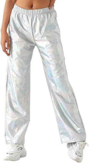 Women's Long Casual Pants Straight Leg Pants Stretch Pleated Summer Casual Trendy Winter Trousers