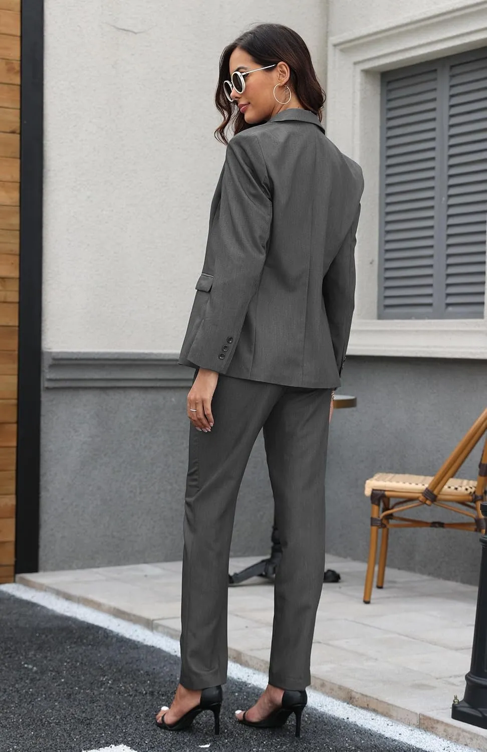 Women's Suits for Work Professional Womens Suits 2 Piece Set Business Suit for Women