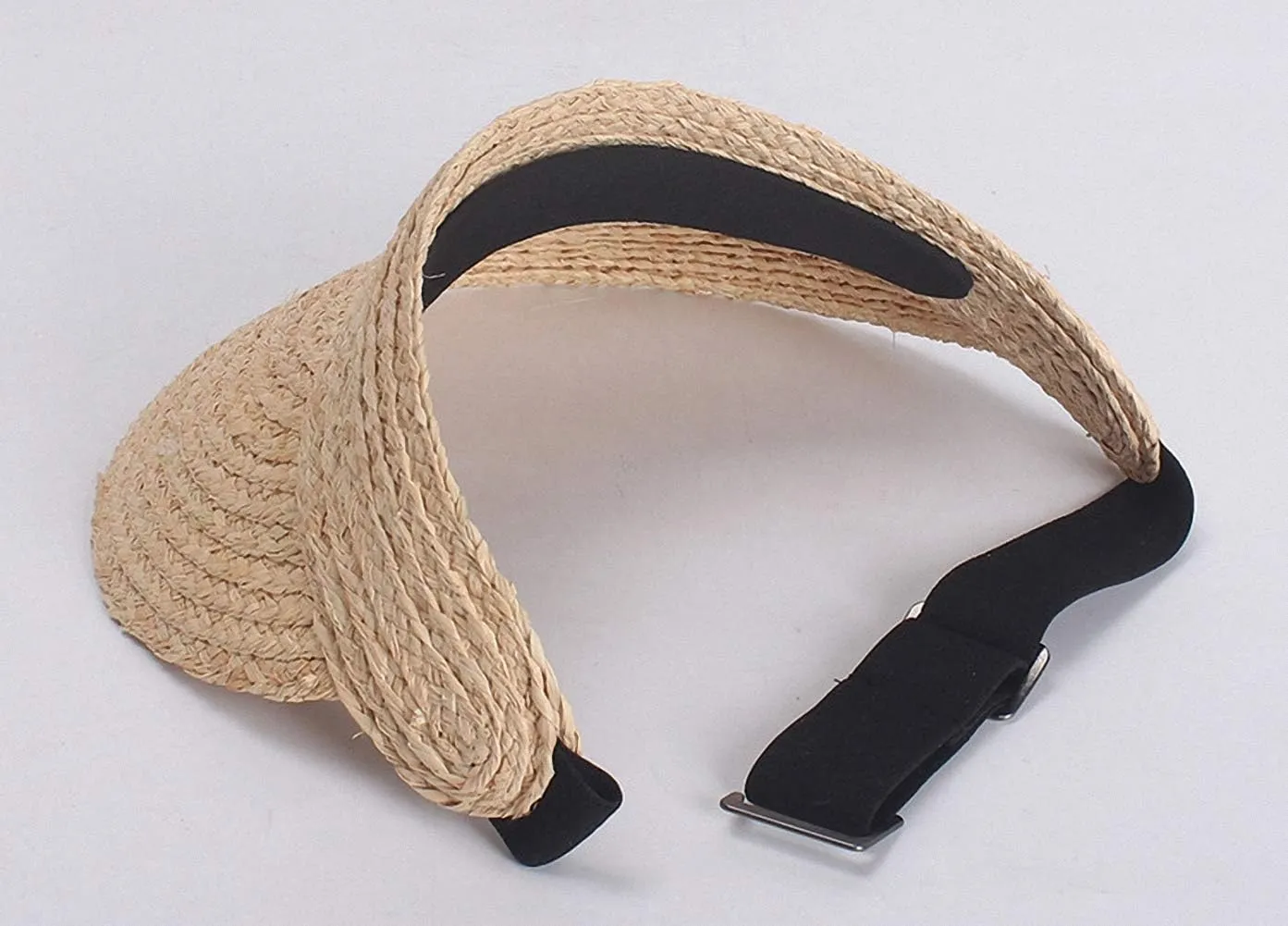 Women's Wide Brim Braided Sun Hat UPF 50  Sun Protection Floppy Summer Beach Cap Lafite Straw Hat