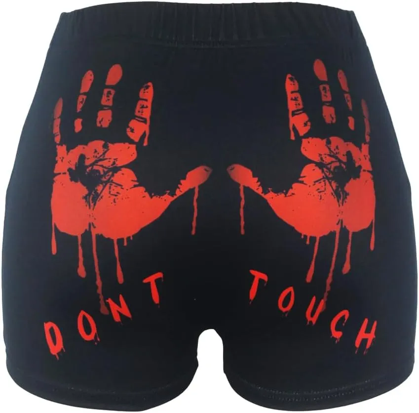 Women's Workout Shorts High Waisted Print Athletic Shorts for Yoga Pilates