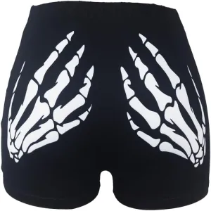 Women's Workout Shorts High Waisted Print Athletic Shorts for Yoga Pilates
