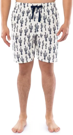 Wrangler Men's Printed Jersey Knit Pajama Sleep Shorts