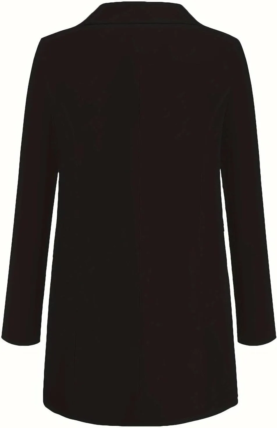 YUTANRAL Blazers for Women Business Casual Open Front Lapel Collar Long Sleeve Work Office Jacket with Pockets